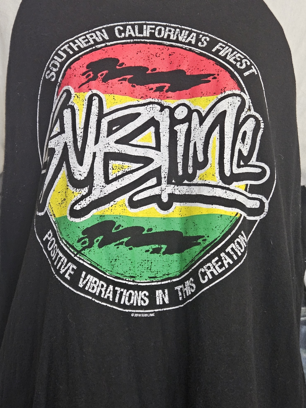 Sublime Band Raglan Baseball Tee - Picture 2 of 3
